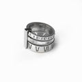 Triple Roman Numeral Ring | Silver
