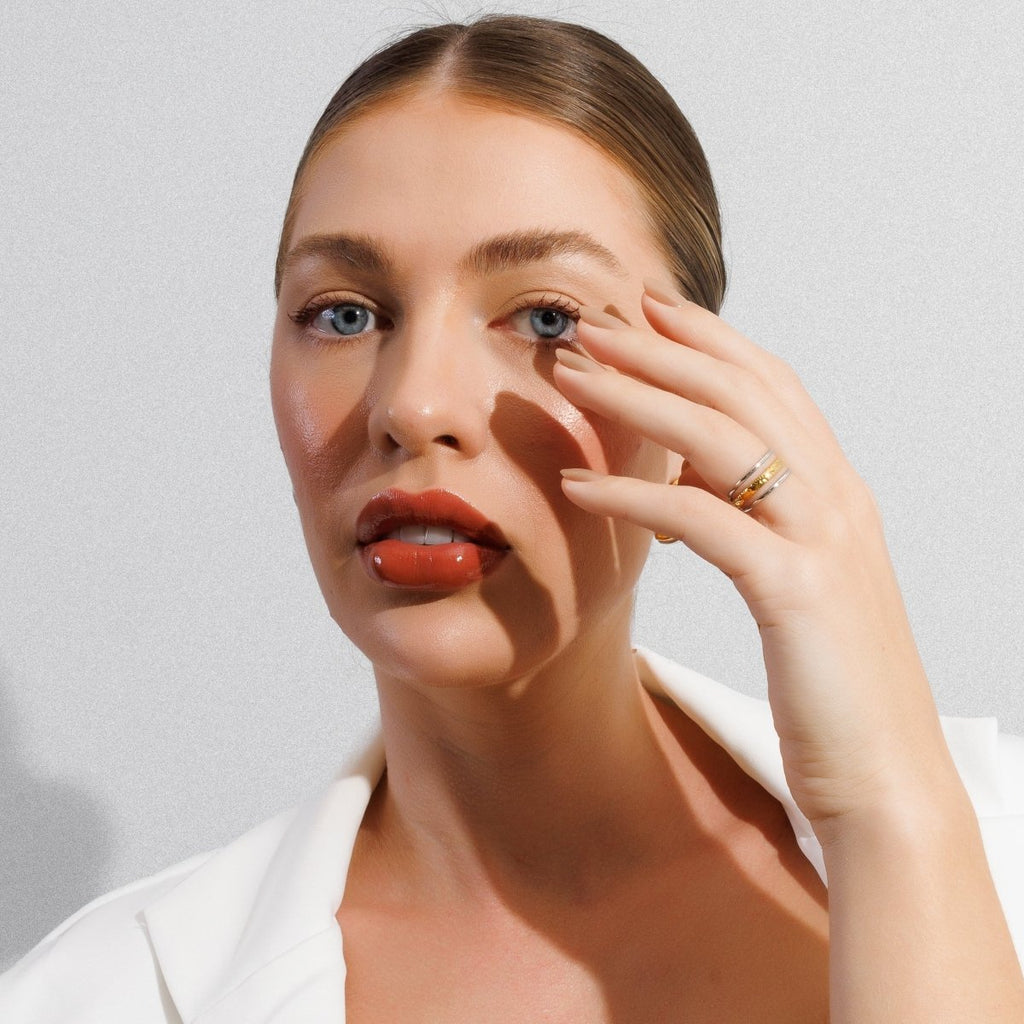 Aura Adjustable Ring | Gold & Silver Mix
