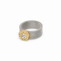 Roman Mesh Ring | Silver