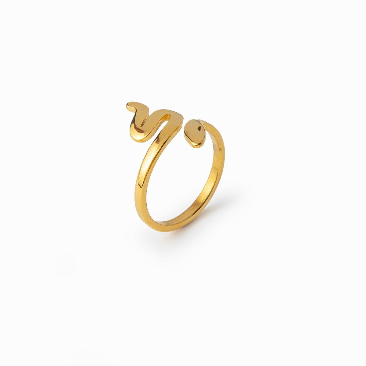 Serpent Ring | 18K Gold
