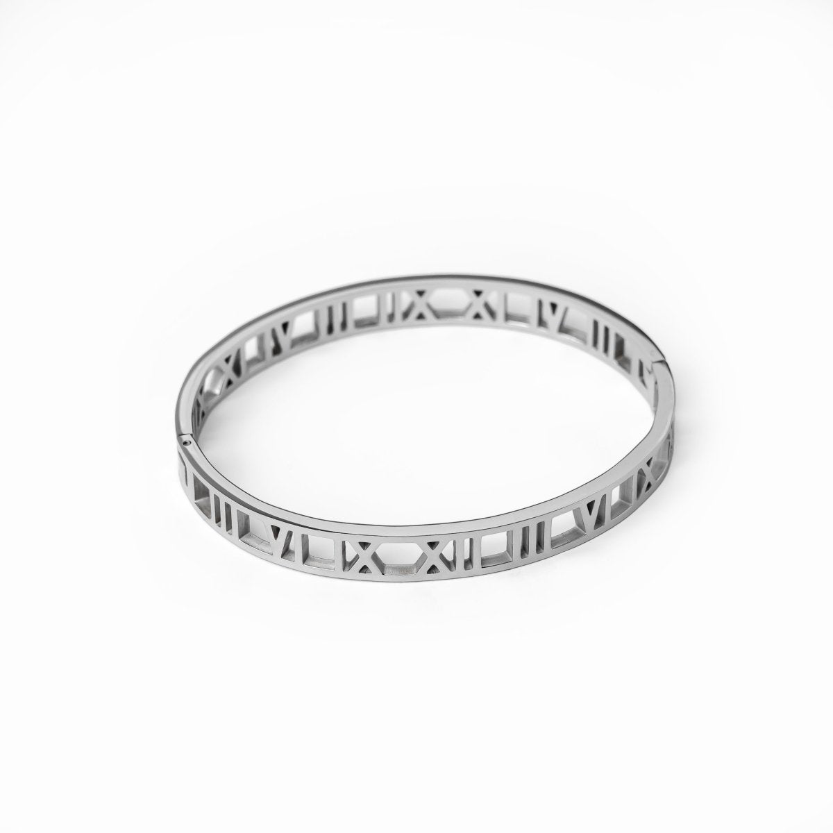 Roman Numeral Bracelet | Silver