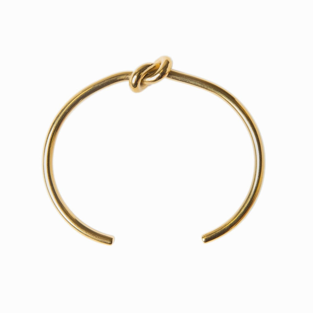 Central Knot Bracelet | 18K Gold