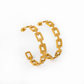 Brinco de Argola Alexandra Banhado em Ouro 18K