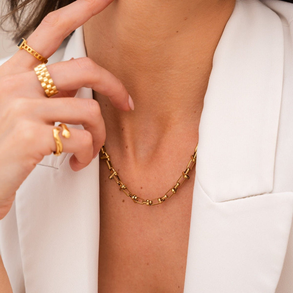 Colar Cairo Banhado em Ouro 18K