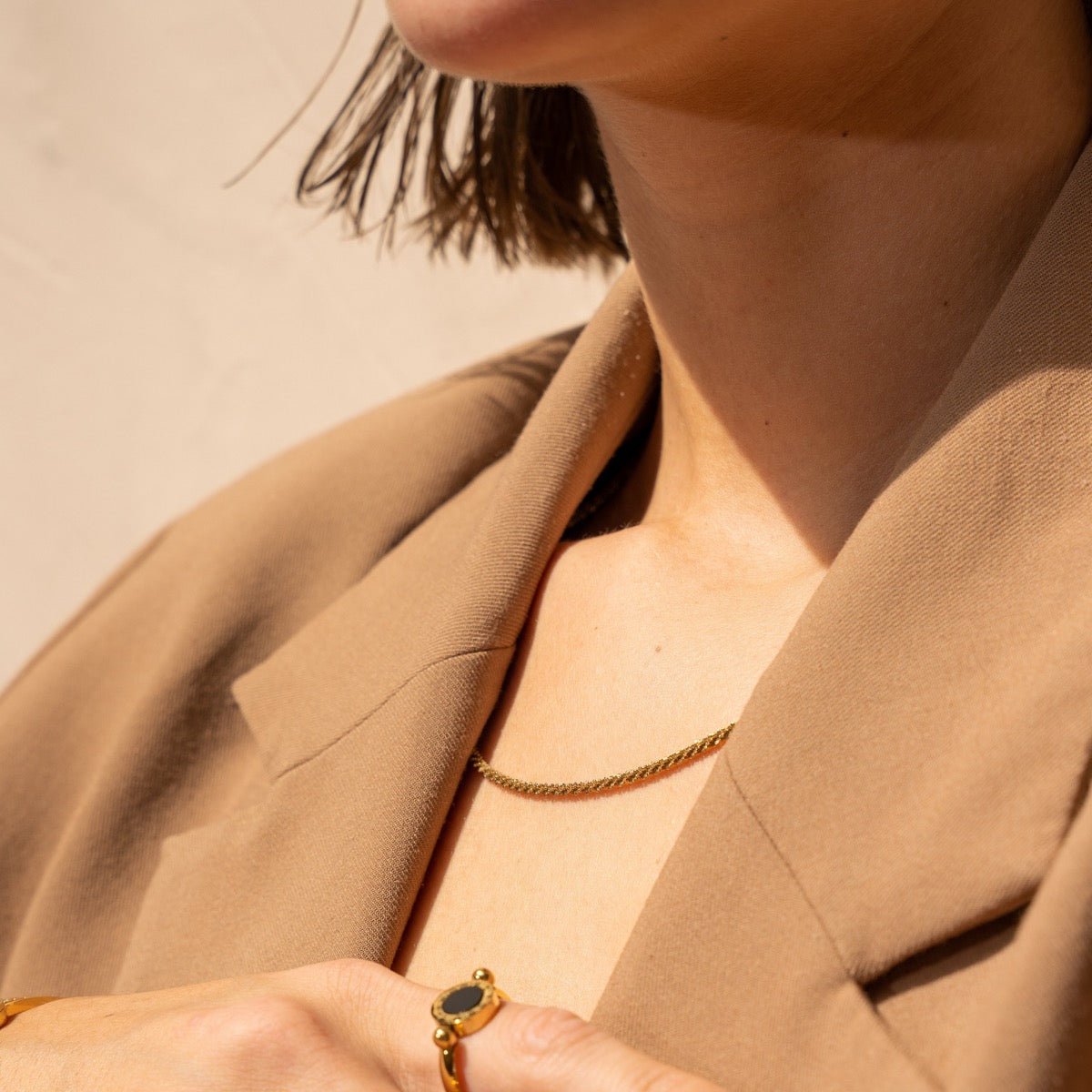 Dely Necklace | 18k Gold