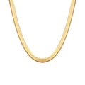 Gold Snake Chain Choker Necklace | 18K Gold