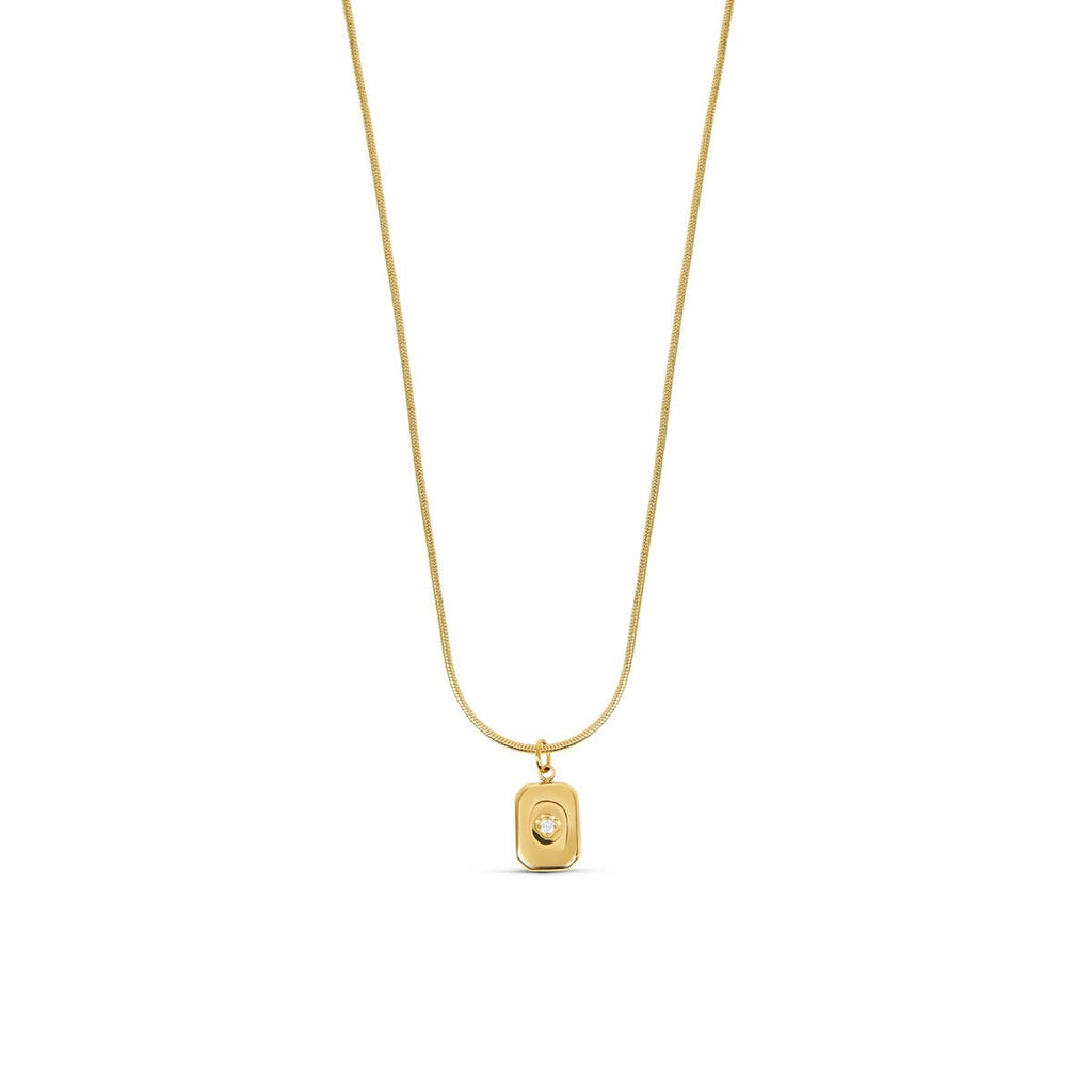 Shine Pendant Necklace | 18k Gold