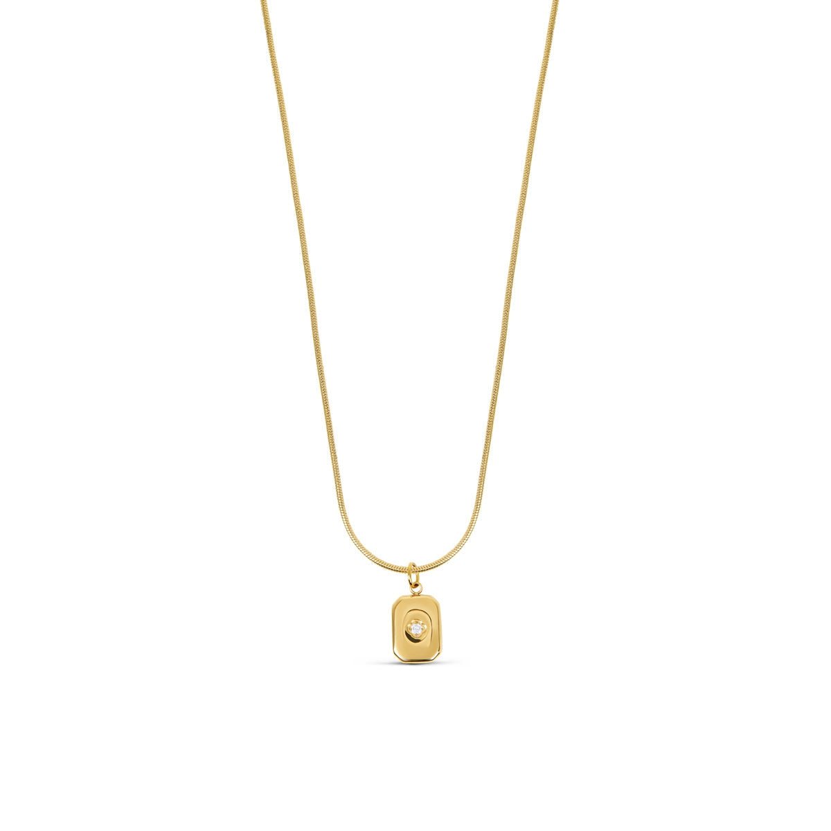 Shine Pendant Necklace | 18k Gold
