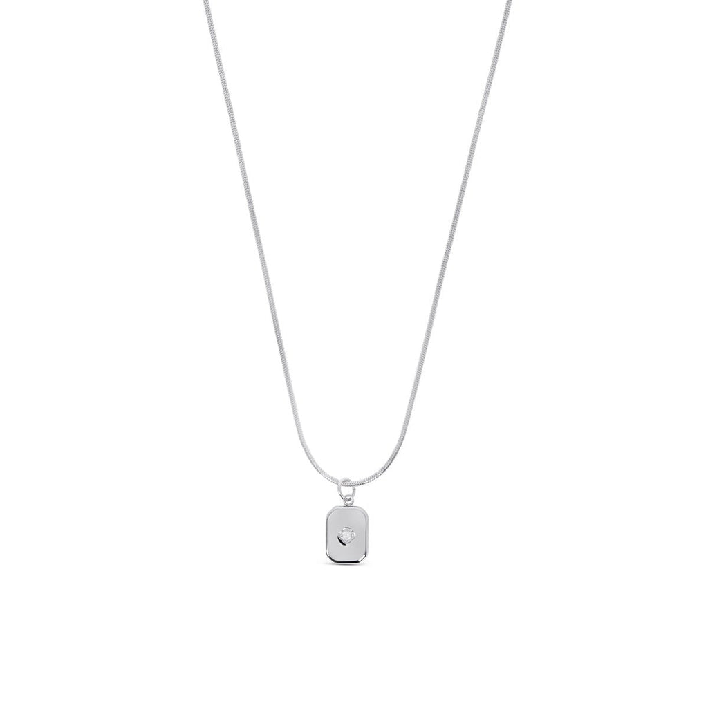 Shine Pendant Necklace | Silver