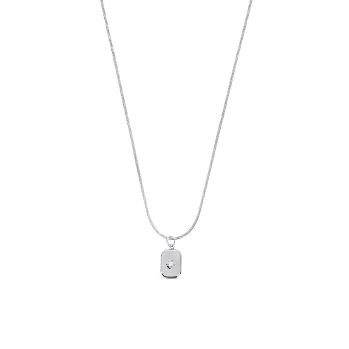 Shine Pendant Necklace | Silver