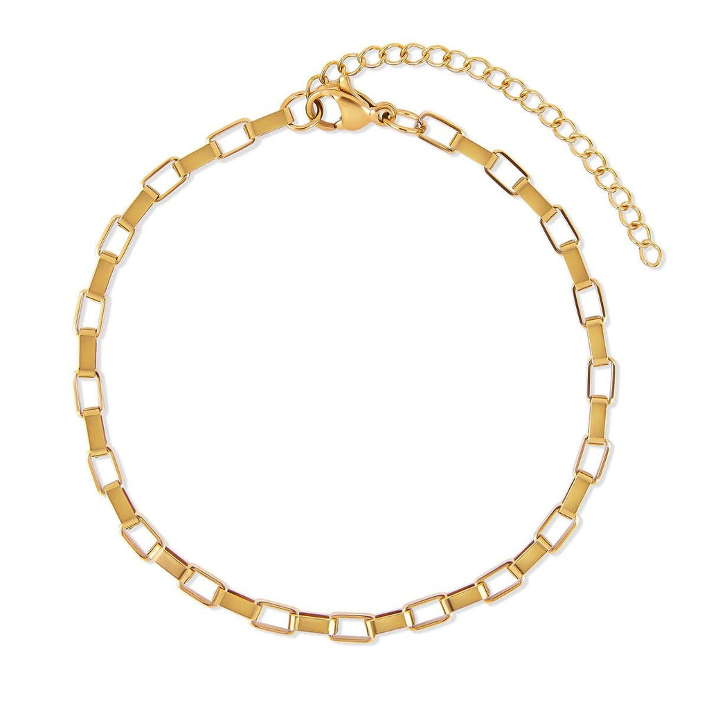 Kit Pulseiras Elegance & Bracelete Nó Banhado em Ouro 18K