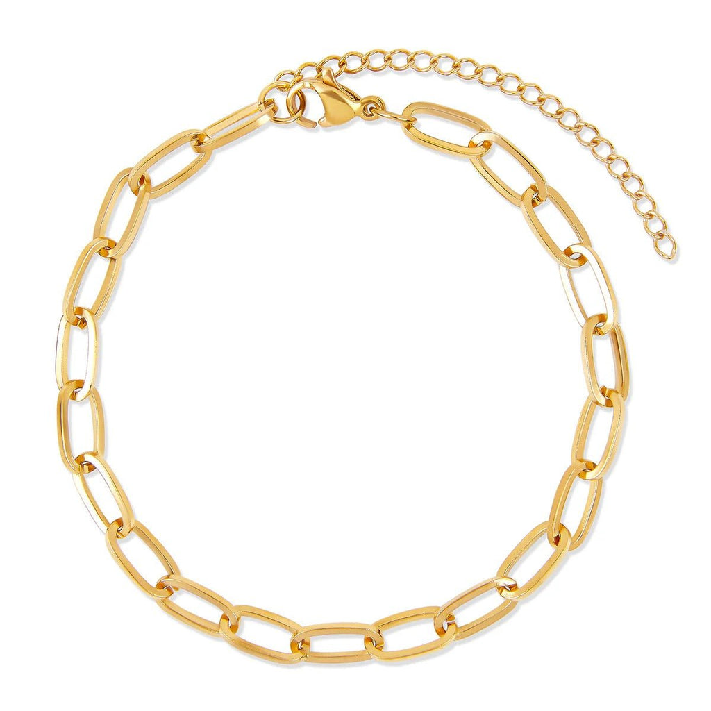 Kit Pulseiras Elegance & Bracelete Nó Banhado em Ouro 18K