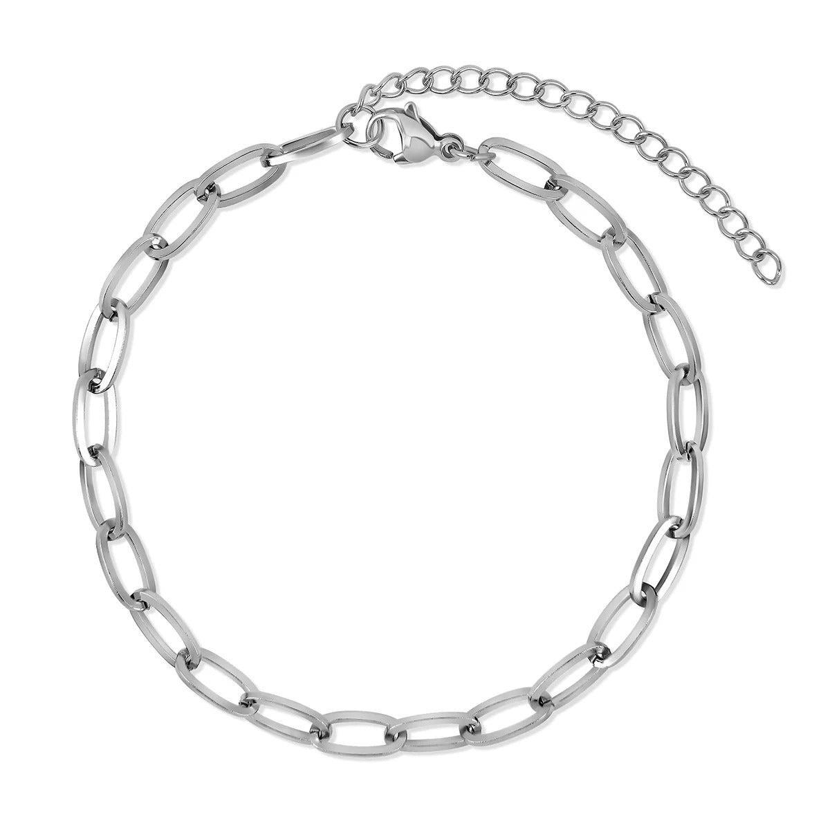 Elegance Chain & Rigid Bracelet Kit | Silver
