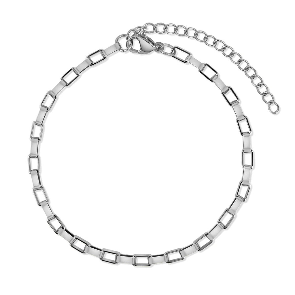 Elegance Chain & Rigid Bracelet Kit | Silver