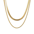 Melina Layered Necklace Set | 18K Gold