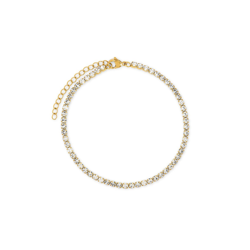 Tornozeleira Amalfi Riviera Banhado em Ouro 18K
