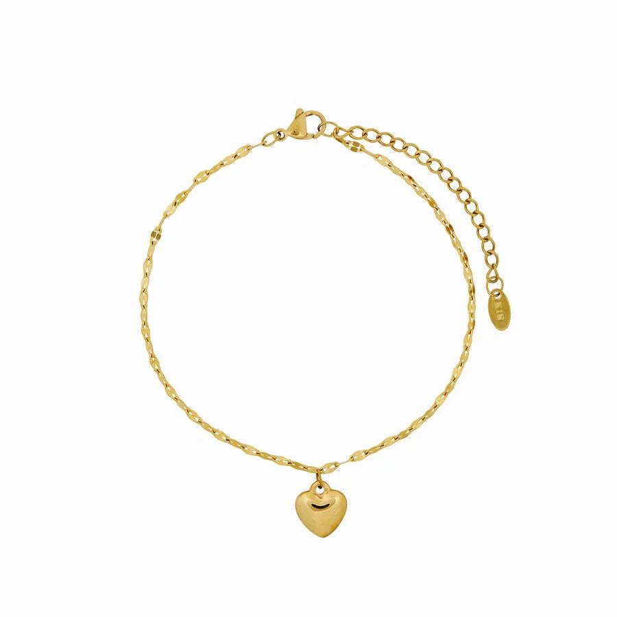 Love Anklet | 18K Gold