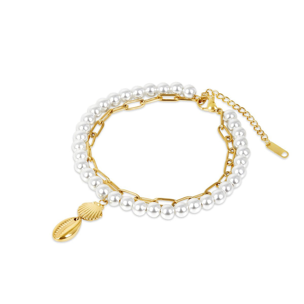 Noronha Pearl Anklet | 18K Gold