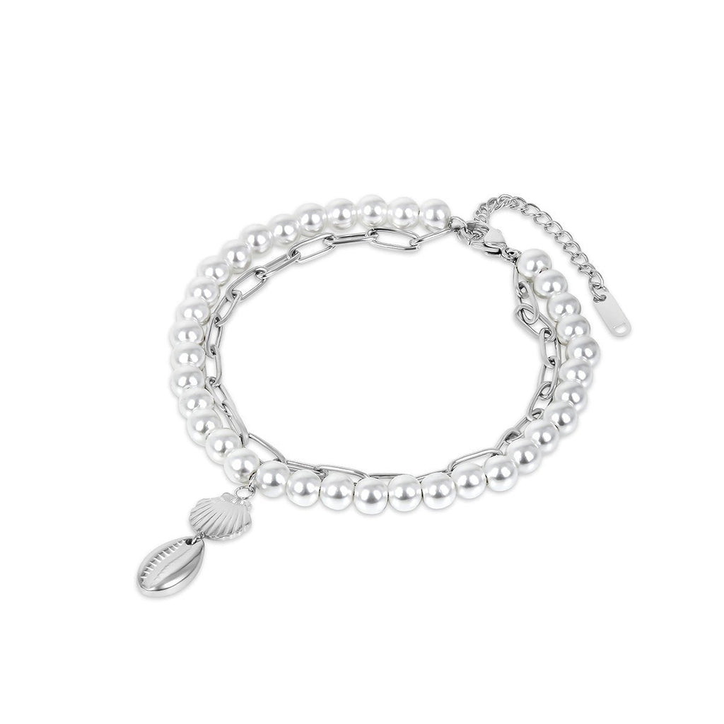 Noronha Pearl Anklet | Silver