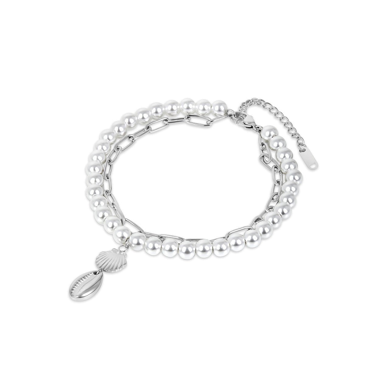 Noronha Pearl Anklet | Silver